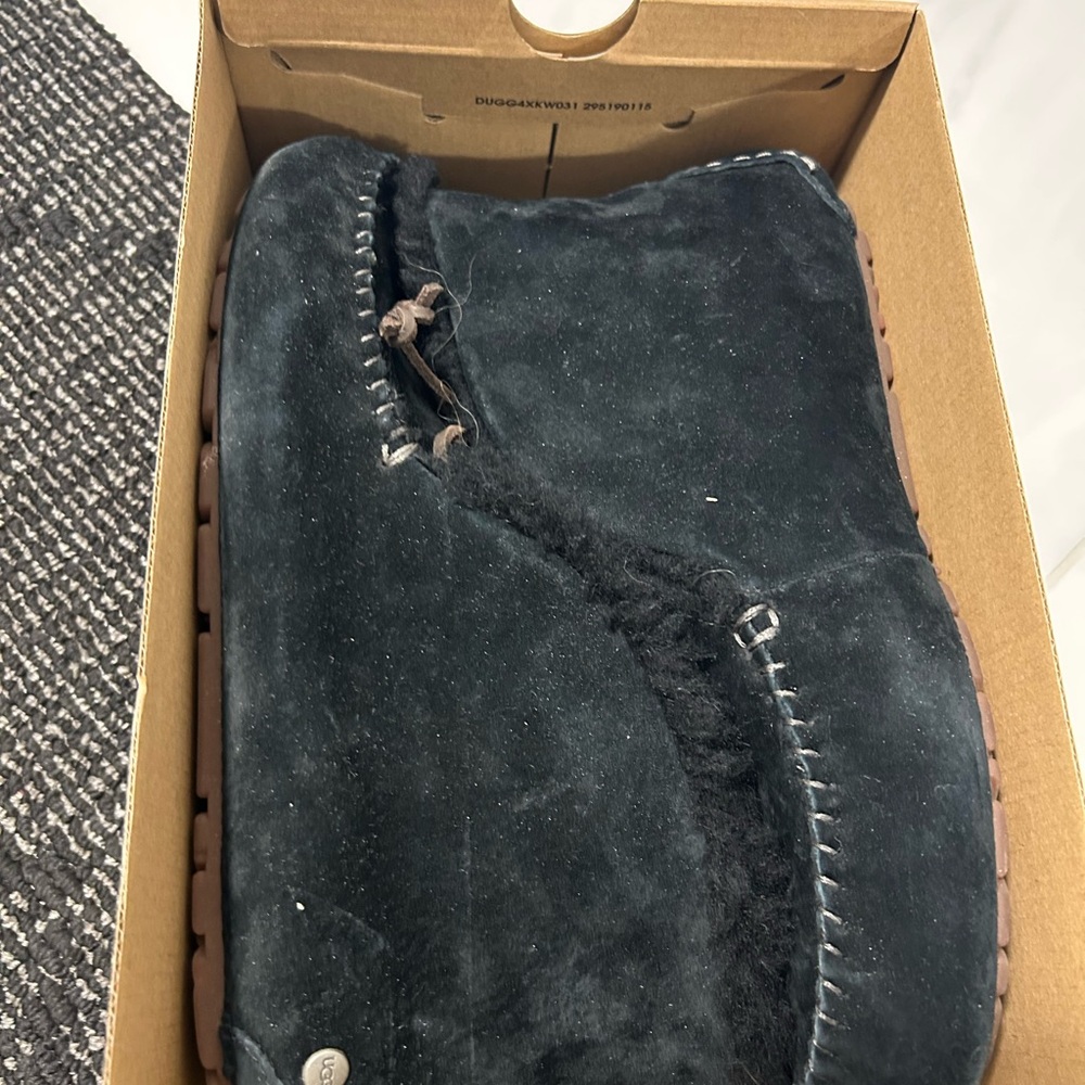 Black Suede Bootie
